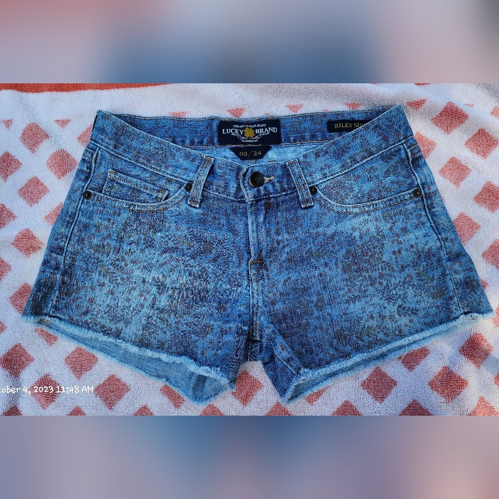 Lucky Brand riley denim shorts